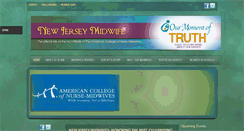 Desktop Screenshot of newjerseymidwife.org